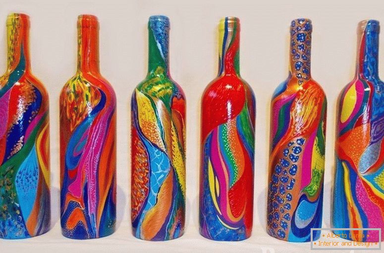 Vícebarevné lahve
