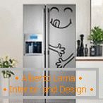 Legrační design chladničky