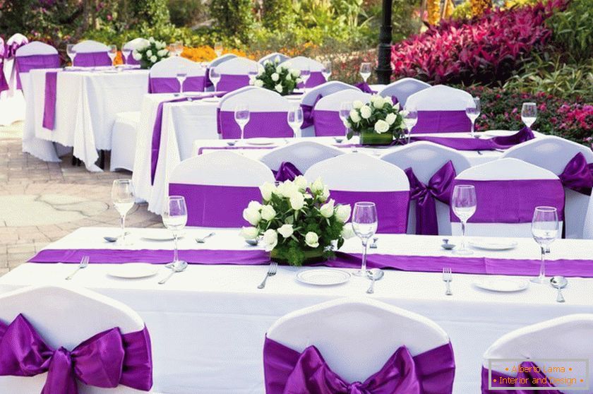 Dekorace svatebních stolů