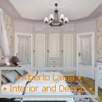 Moderní výzdobu ložnice ve stylu Provence