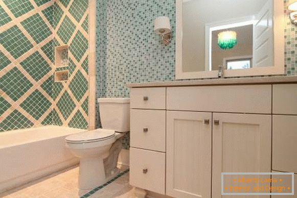 Krásný koupelnový dekor s dlaždicemi - fotky nejlepších nápadů