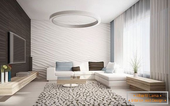 Moderní minimalistický interiér soukromého domu