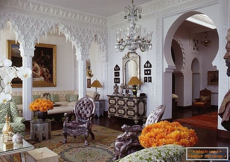 Obývací pokoj s elegantním interiérem