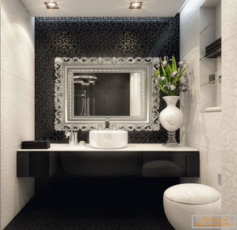 krásné-interiérové-design-malé-pokoj-s-černobílá-koupelna-dekorace-také-lampy