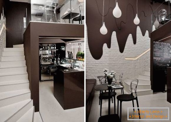 Moderní design cafe bar Chocolate Bar