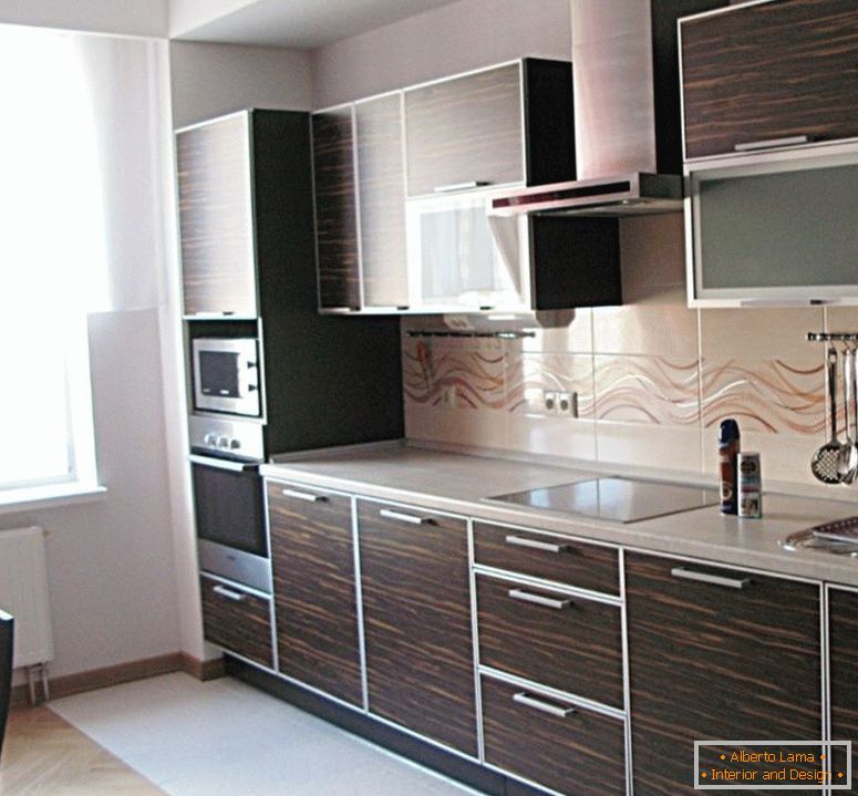 design kuchyně - 6 metrů