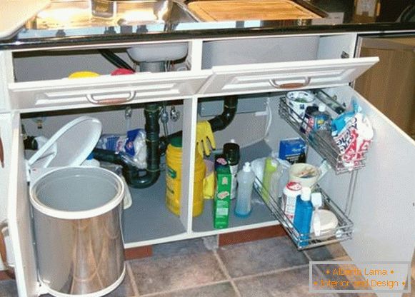 Odpadní prostor v kuchyni