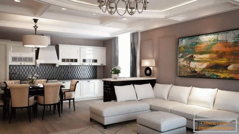 Bytový design - fotografie módních trendů v interiéru bytů v