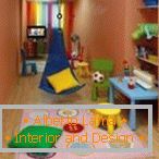 Barevný nábytek v dětském pokoji