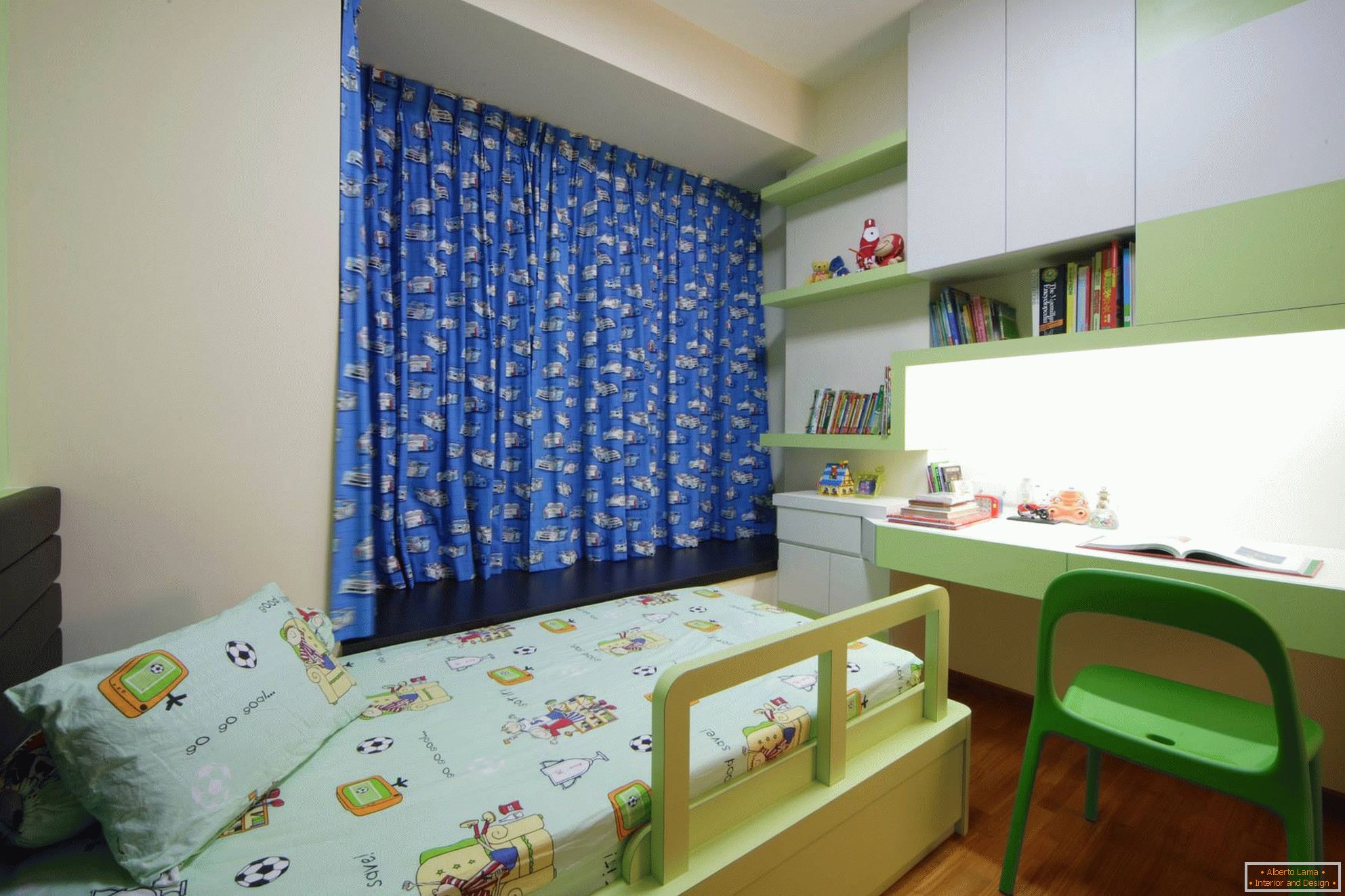 Návrh malého dětského pokoje