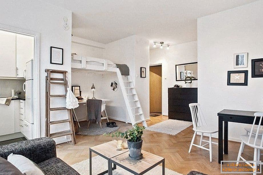 Уютный и продуманный interiérový design malého bytu