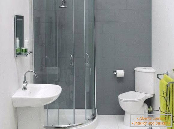 design koupelny v malých apartmánech