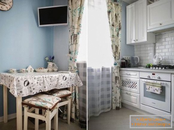 Komfortní a krásná malá kuchyně 6 m² - 40 fotek