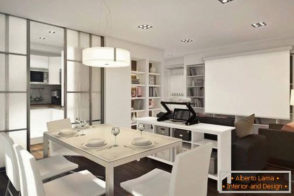 Pohodlný design 1-pokojový byt 45 m2