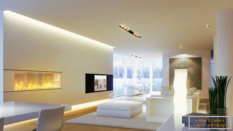 Návrh stropů ze sádrokartonu - 140 fotografií nápadů