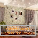 Tapeta pro interiér ve stylu Provence