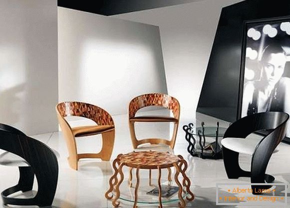 návrhářské židle, foto 1