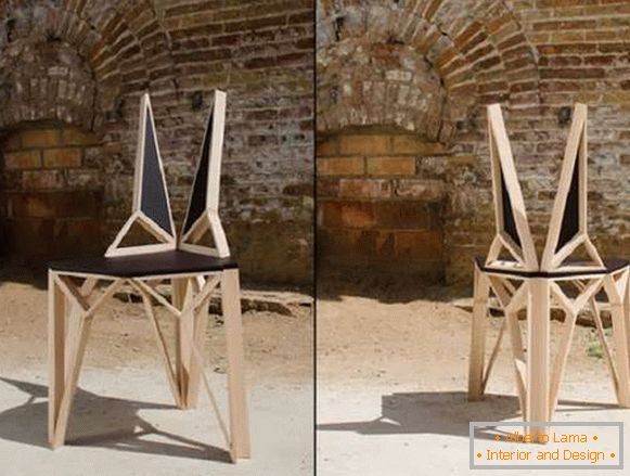 dřevěné návrhářské židle, foto 34