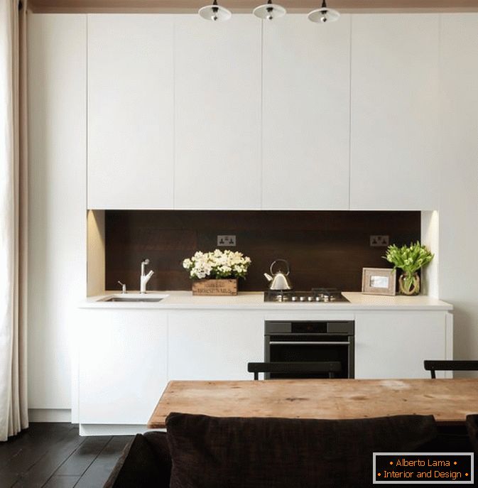 Kuchyňský apartmán-studio v moderním stylu