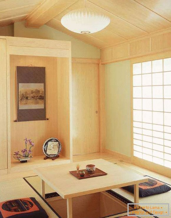Neobvyklý interiér - etnický styl Japonska