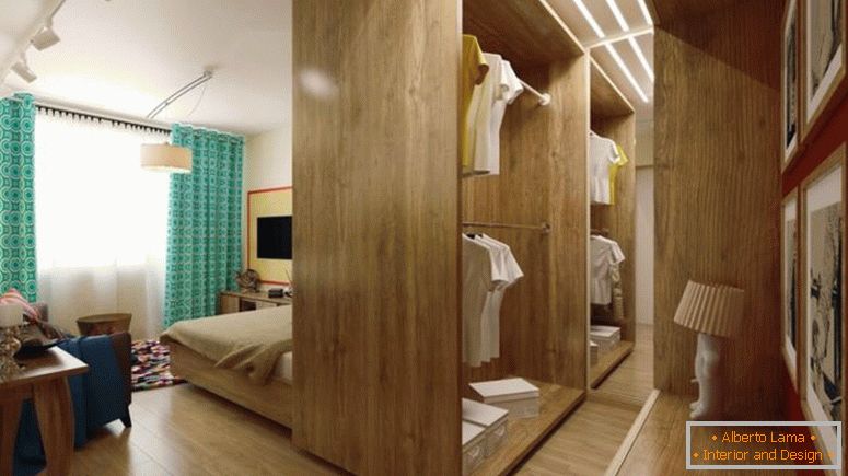 Šatník 2 m2 m. - fotka zajímavých návrhových možností pro