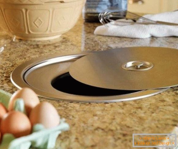 Jak umístit nádobu do kuchyně