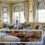 Obývací pokoj ve stylu provence - 80 fotografií neobvyklých