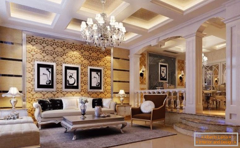 obývací pokoj v arabském stylu