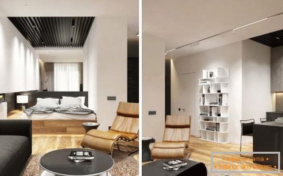 Luxusní jednopokojové studio apartmány - high-tech design fotografie
