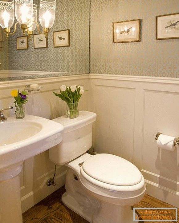 Koupelna v klasickém stylu