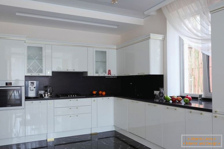 Interiér v bílém stylu - nejlepší fotka designových nápadů