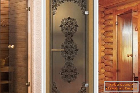 Dveře pro saunové sklo - vyberte design a kvalitu