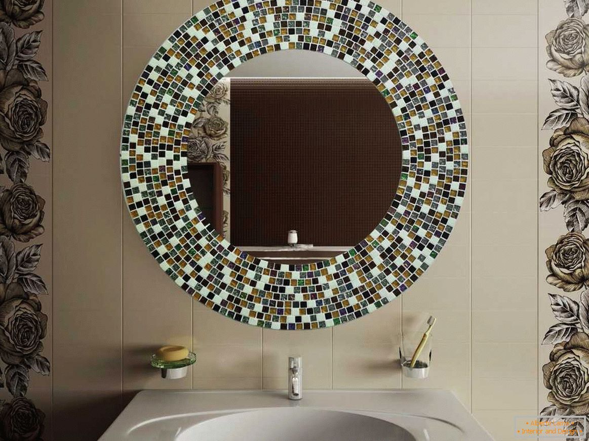Dekorace zrcadla в интерьере в стиле модерн