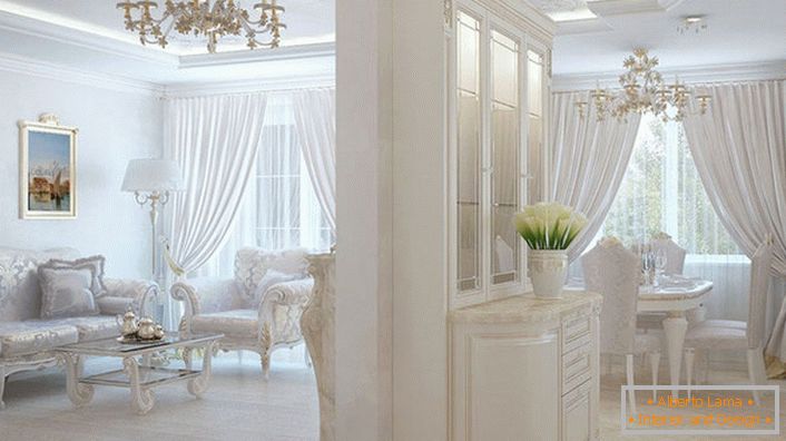 Luxusní interiér obývacího pokoje