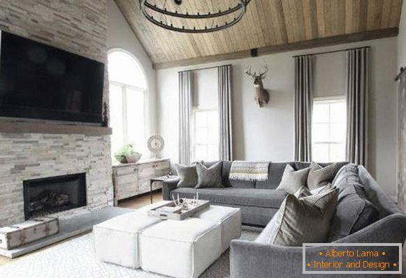 Krásný pokoj ve vašem domě - kombinace materiálů a stylů v interiéru