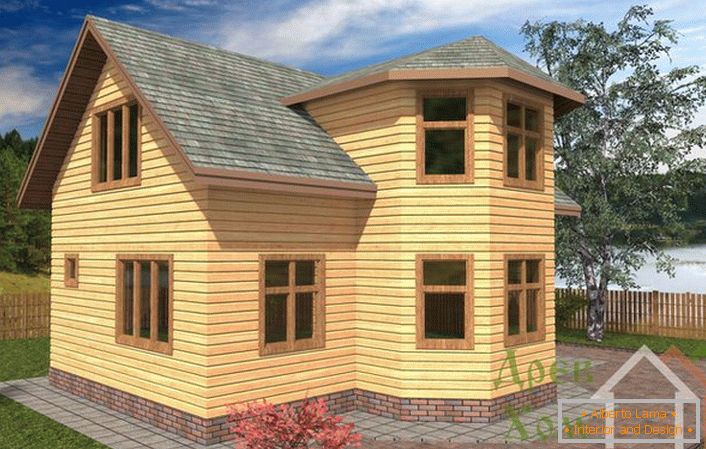 Projekt dřevěného domu