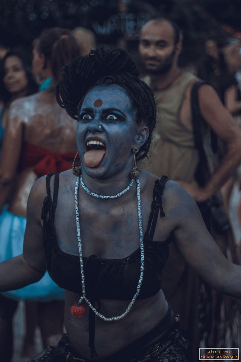 Matka Kali na karnevalu