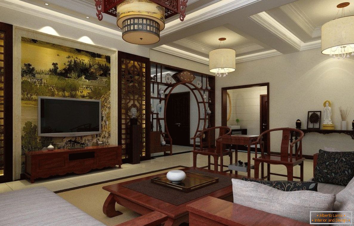 Čínský styl v interiéru