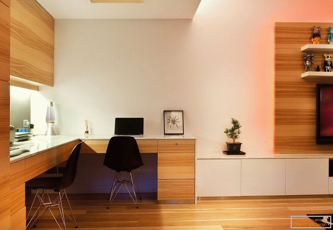 Laminát v designu obývacího pokoje