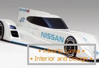 Koncept závodního elektrického vozu ZEOD RC od společnosti Nissan