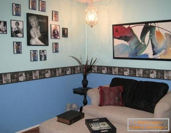 Domácí tapety na obývacím pokoji fotografie