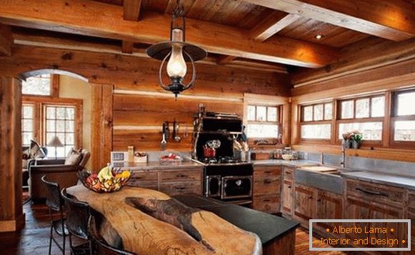 Dřevěná kuchyň Photo 7