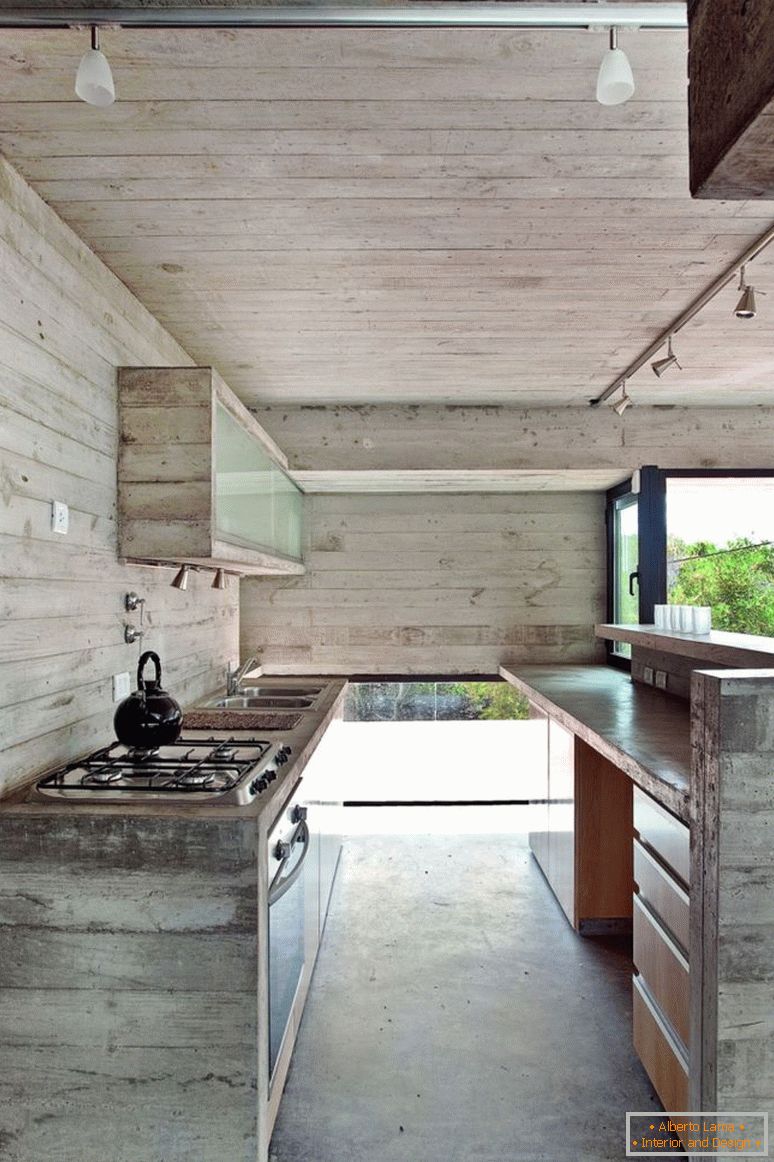 plný beton-kuchyňský design