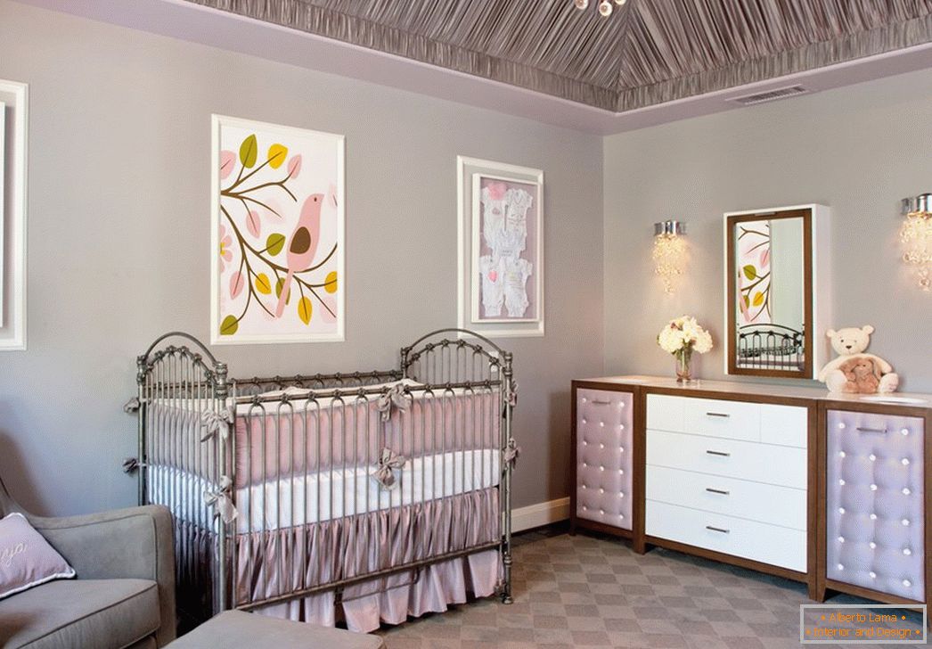 Lilac výzdobu dětského pokoje
