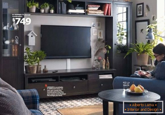 Slide pro obývací pokoj IKEA 2015