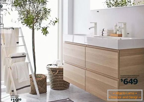 Katalog koupelnového nábytku IKEA 2015