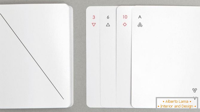 IOLA minimalistické hrací karty od Joe Doucet