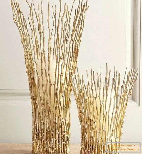 dekorativní větve pro venkovní vázy s vlastními rukama, foto 50