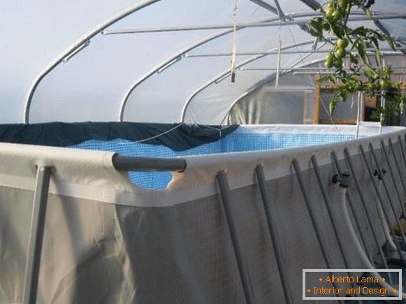 Kryté rámové bazény - fotografie na webu