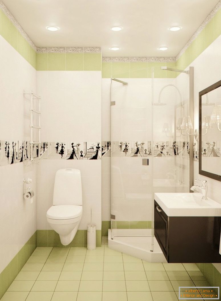 Kombinované WC se sprchovým koutem